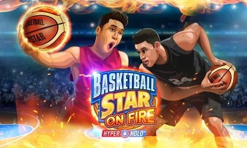 Basketball Star on Fire