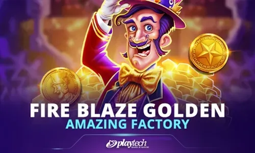 Fire Blaze Golden: Amazing Factory™