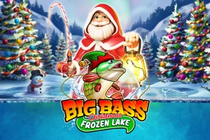 Big Bass Christmas Frozen Lake