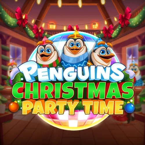 Penguins Christmas Party Time