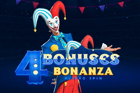 4 Bonuses Bonanza - Plinko Spin